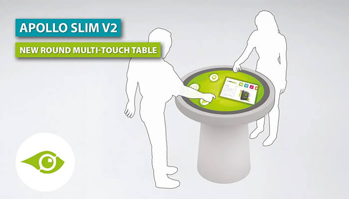 APOLLO Runde Multi Touch Tische